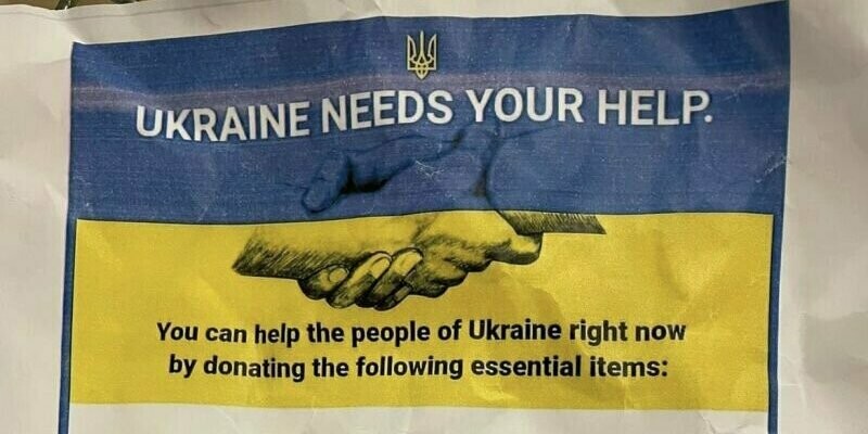 Ukraine Needs Your Help